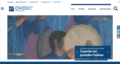 Desktop Screenshot of oviedo.es